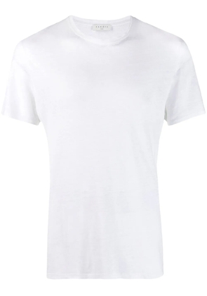SANDRO linen T-shirt - White