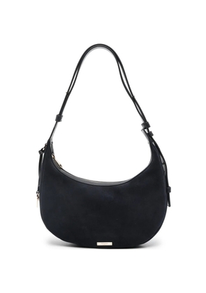 Aspinal Of London Hudson crescent shoulder bag - Blue