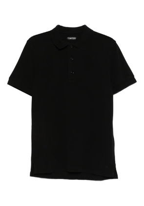 TOM FORD short-sleeve polo shirt - Black