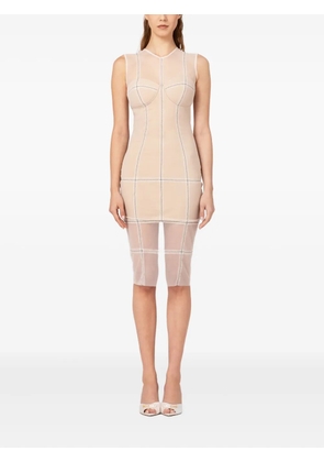 Murmur Figure midi dress - White