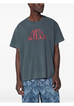 GALLERY DEPT. text-print T-shirt - Grey