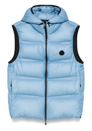 Moncler Lausen hooded gilet - Blue