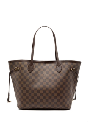 Louis Vuitton Pre-Owned 2008 Damier Ebene Neverfull MM tote bag - Brown