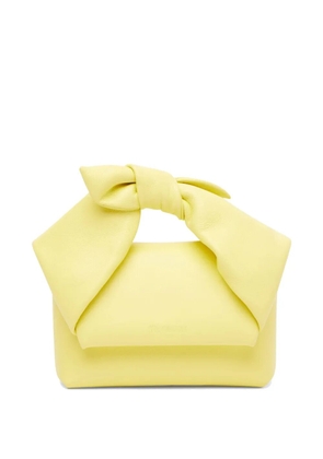 JW Anderson small Bow Twister tote bag - Yellow