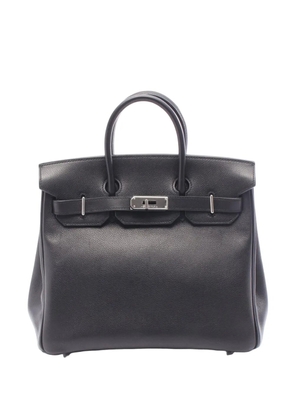 Hermès Pre-Owned 2008 Evergrain HAC Birkin Retourne 28 handbag - Black