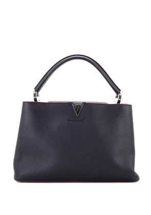 Louis Vuitton Pre-Owned Capucines Bag Leather GM satchel - Black