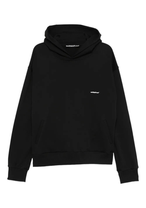 NotRainProof logo-detail hoodie - Black