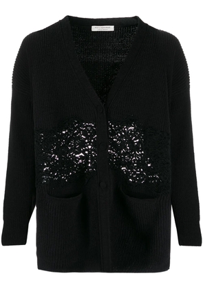 Philosophy Di Lorenzo Serafini lace panel cardigan - Black