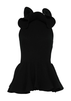 Giambattista Valli peplum top - Black