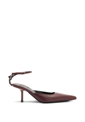 BY FAR Teese pointed pumps - Red