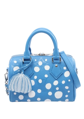 Louis Vuitton Pre-Owned 2021-2025 Yayoi Kusama Monogram Empreinte Speedy Bandouliere 20 satchel - Blue