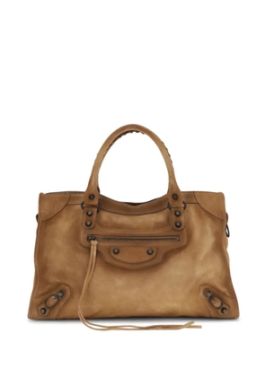 Balenciaga medium Le City tote bag - Brown