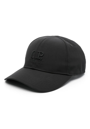 C.P. Company Chrome-R Logo cap - Black