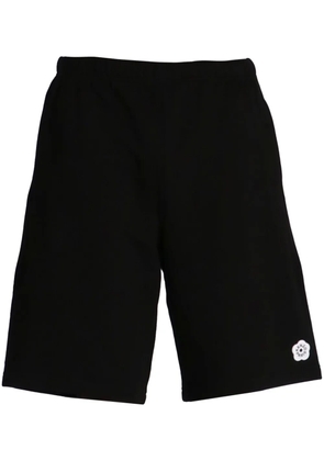 Kenzo Boke Flower 2.0-appliqué shorts - Black