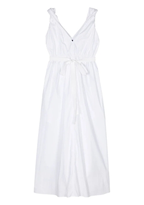 Sofie D'hoore Diabolo belted maxi dress - White