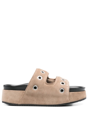 Inuikii leather sandals - Brown