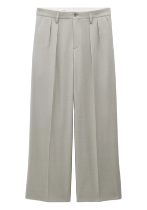 Filippa K pressed wide-leg trousers - Neutrals