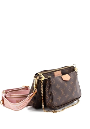 Louis Vuitton Pre-Owned Multi Pochette Accessoires Monogram Canvas crossbody bag - Brown