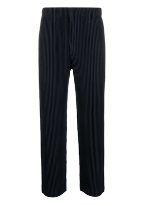 Homme Plissé Issey Miyake MC September plissé straight-leg trousers - Blue