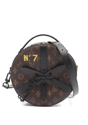 Louis Vuitton Pre-Owned 2021s No. 7 Wheel Box two-way handbag - Brown