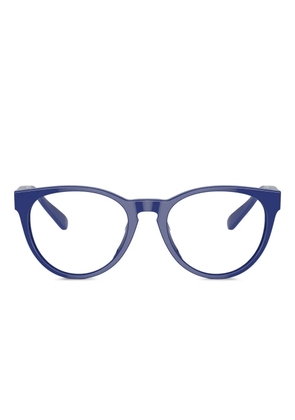 Versace Eyewear round-frame glasses - Blue