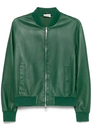 P.A.R.O.S.H. leather bomber jacket - Green
