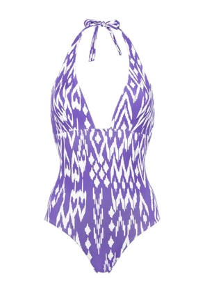 ERES Sunny halterneck swimsuit - Purple