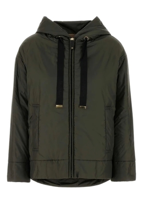 Max Mara Daria hooded jacket - Green