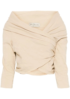 Cortana Mite top - Neutrals