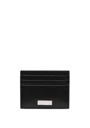 Ferragamo logo-plaque leather wallet - Black