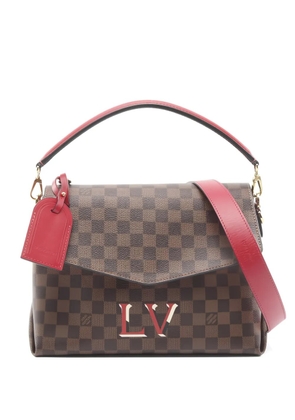 Louis Vuitton Pre-Owned 2019 small Beaubourg Damier Ebène tote bag - Brown