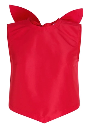 Patou faille scarf top - Red