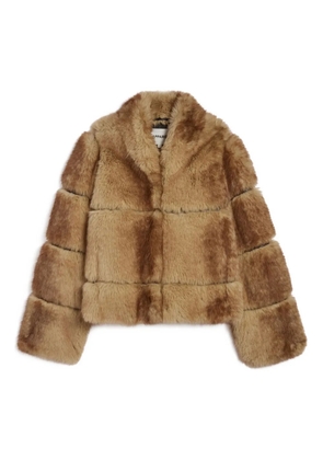 Apparis Sai panelled jacket - Brown