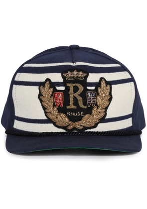 RHUDE Rope Crest cap - Blue