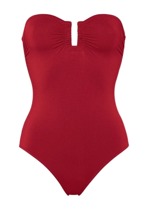 ERES Cassiopée bustier-neck swimsuit - Red