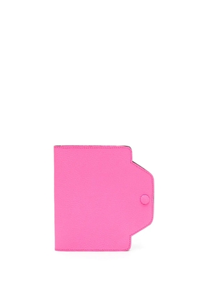 Sarah Chofakian leather facial mask case - Pink