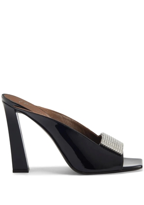 Giuseppe Zanotti 105mm GZ Mya Sparkle sandals - Black