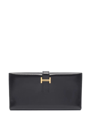 Hermès Pre-Owned 2004 Bearn bi-fold long wallet - Black