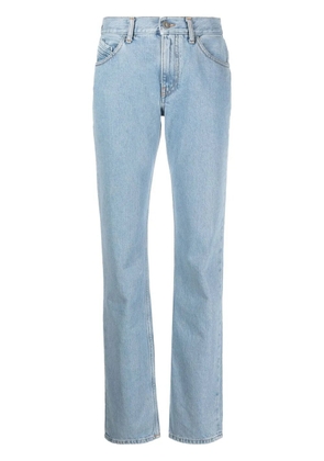 The Attico high-rise slim-fit jeans - Blue