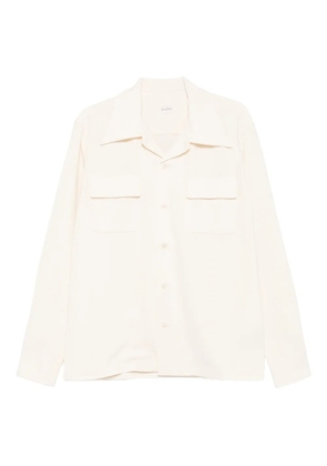 Second/Layer double-pocket long-sleeve shirt - Neutrals