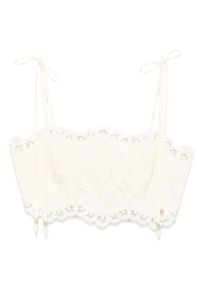 ZIMMERMANN cropped top - Neutrals