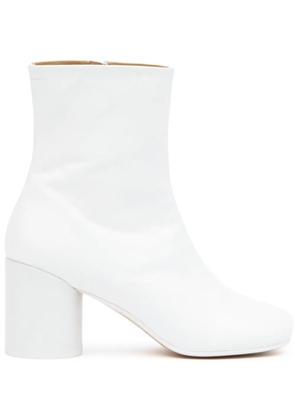 MM6 Maison Margiela 70mm Anatomic ankle Boots - White