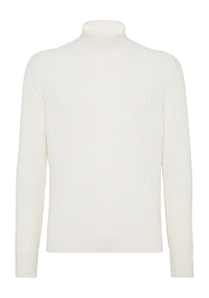 Brunello Cucinelli wide-ribbed sweater - Neutrals