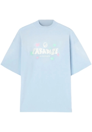 Palm Angels Paradise Palm t-shirt - Blue