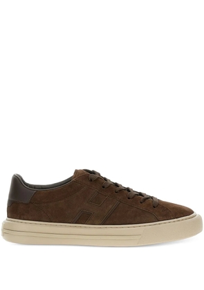 Hogan H691 suede sneakers - Brown