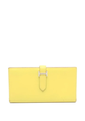 Hermès Pre-Owned 2019 Béarn wallet - Yellow