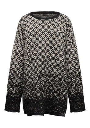 MM6 Maison Margiela wool sweater - Black