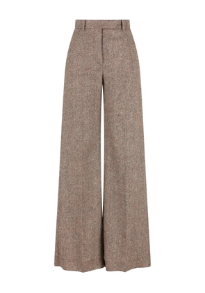 Valentino Garavani welt-pockets wool trousers - Neutrals
