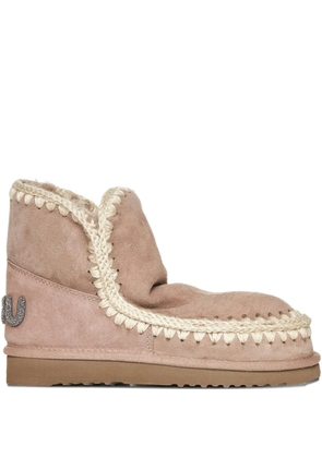 Mou Eskimo 18 logo-detail boots - Pink