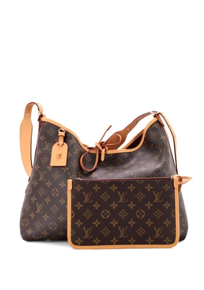 Louis Vuitton Pre-Owned CarryAll Monogram Canvas MM hobo bag - Brown